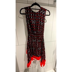 Patterned Maje size 6 Dress
